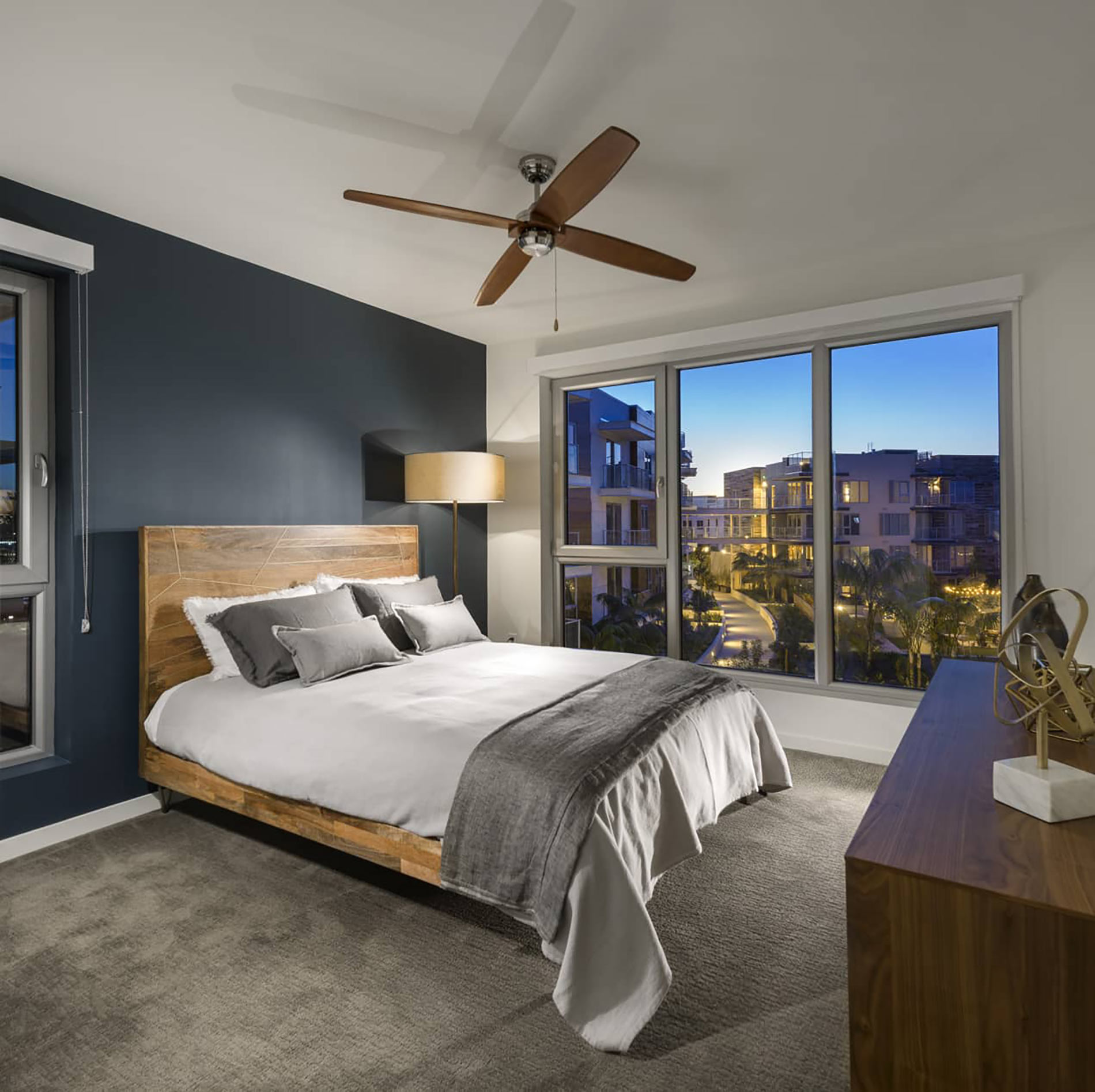The Residences at Pacific City B2B Bedroom