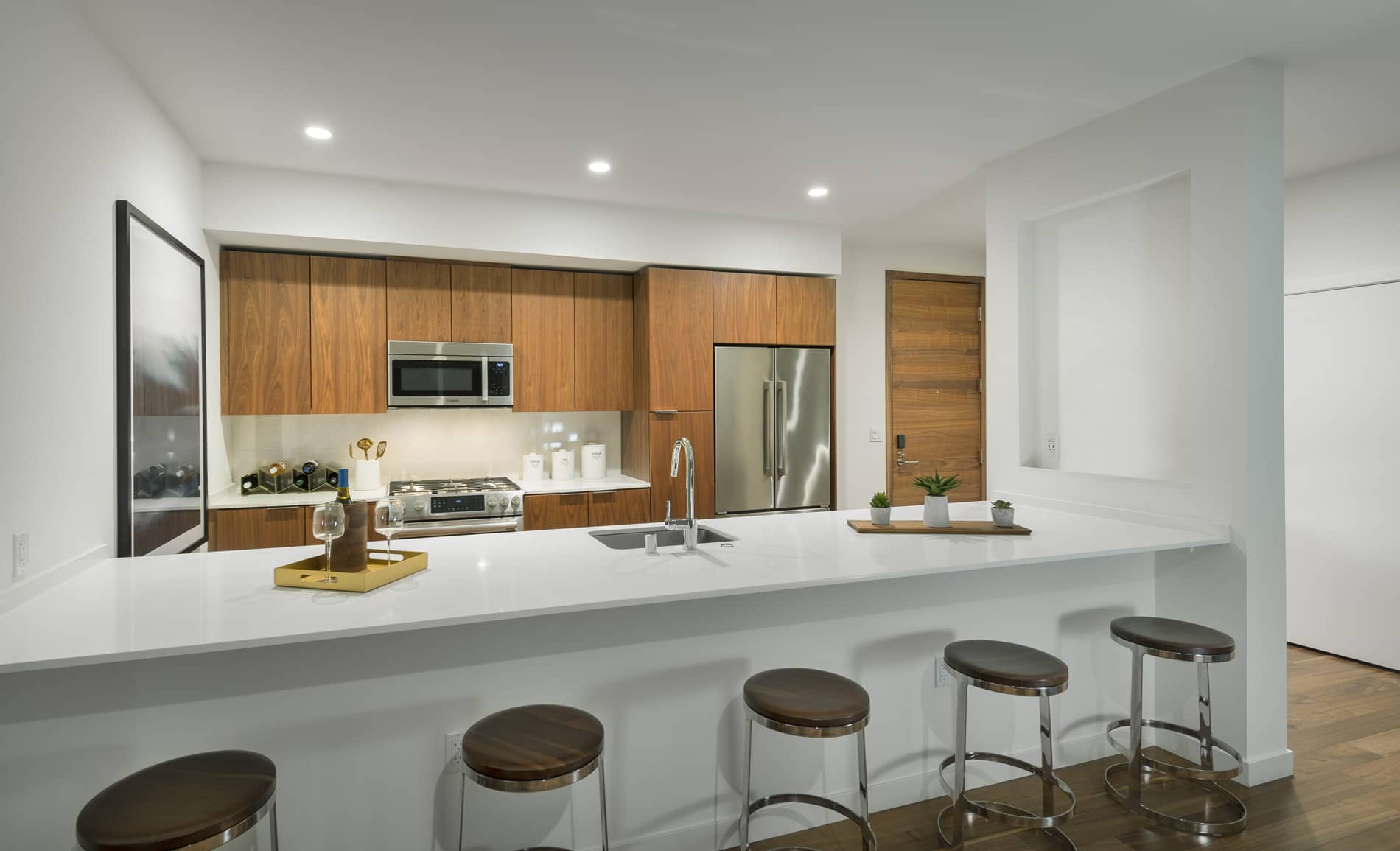 The Residences at Pacific City B2B Kitchen
