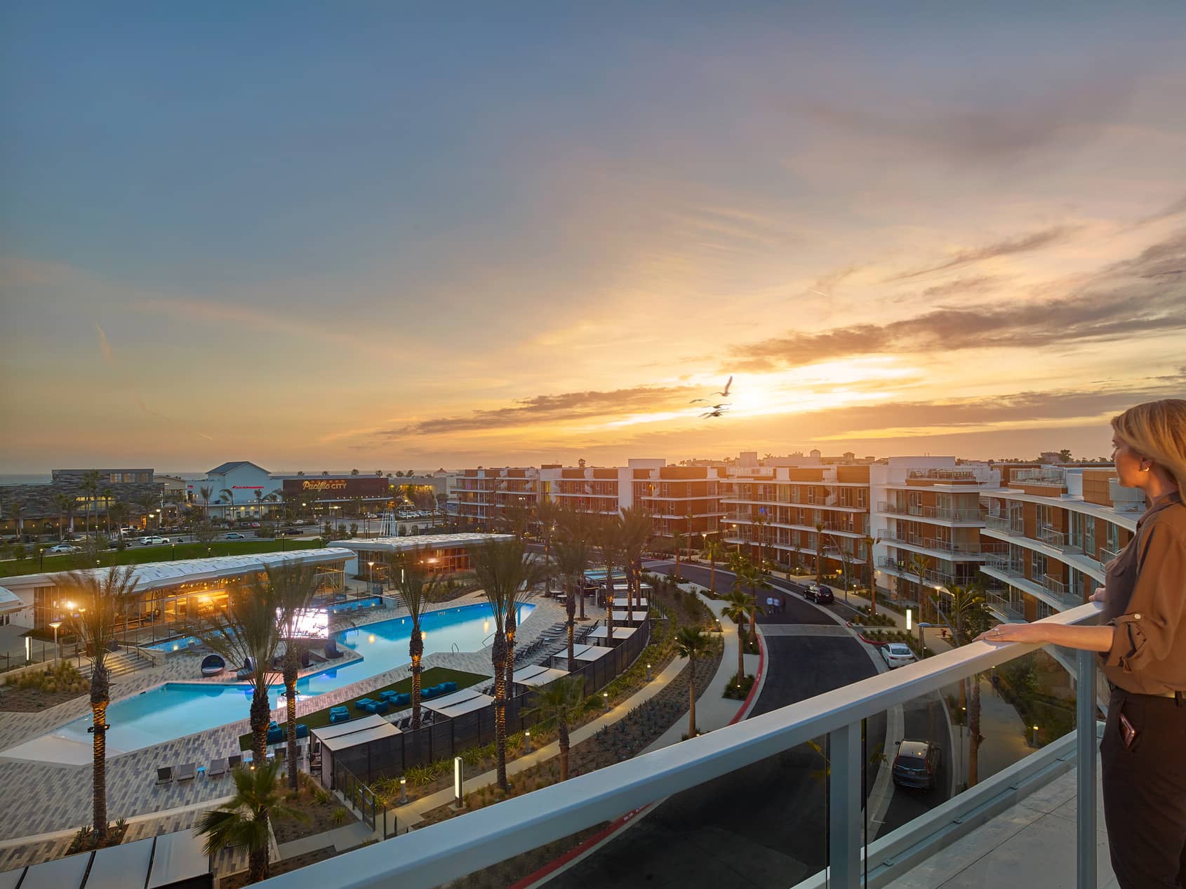 The Residences at Pacific City Rooftop Views