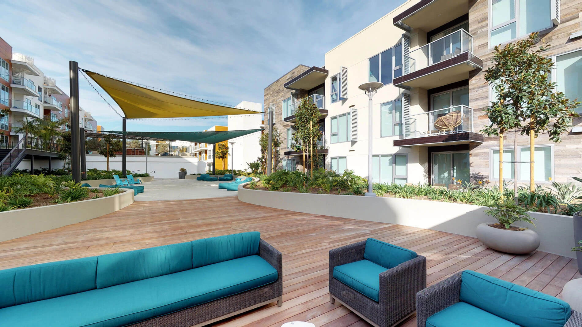 The Residences at Pacific City Courtyard