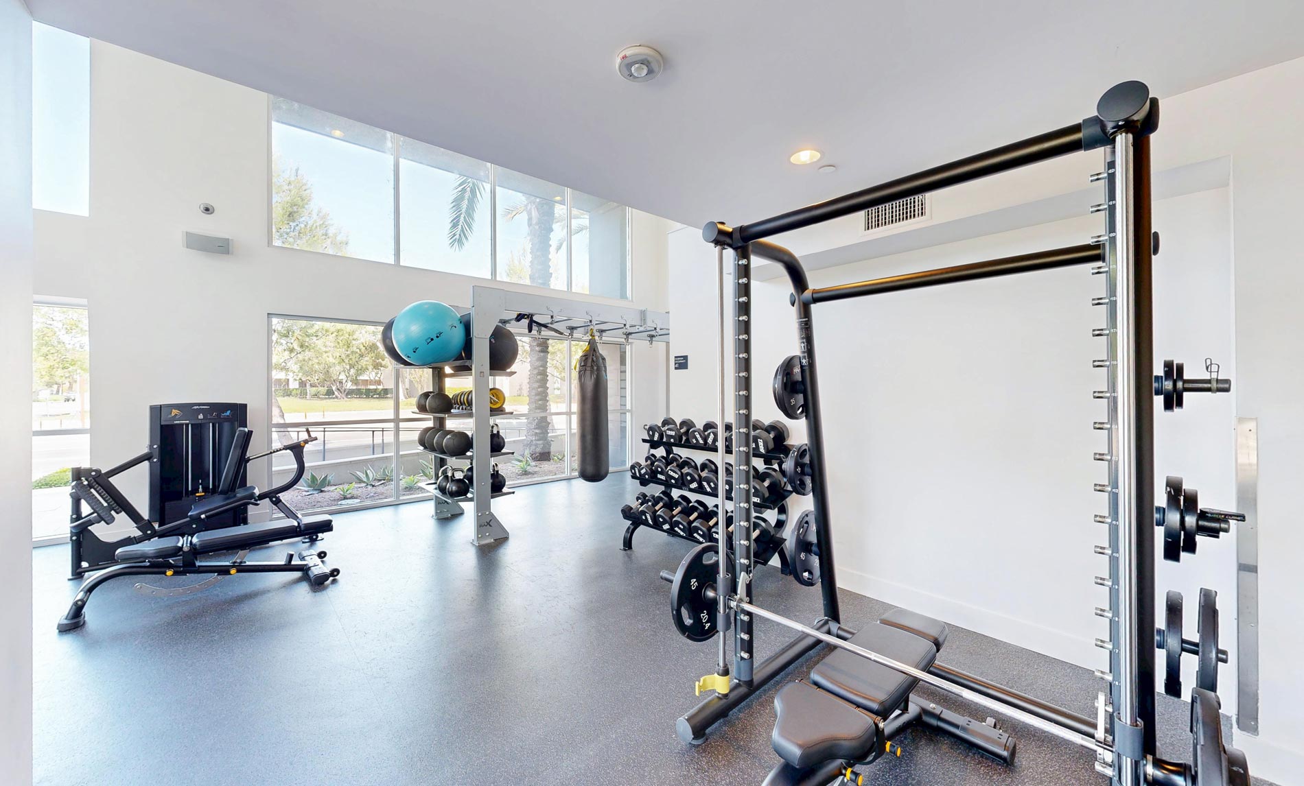 The Residences on Jamboree fitness center