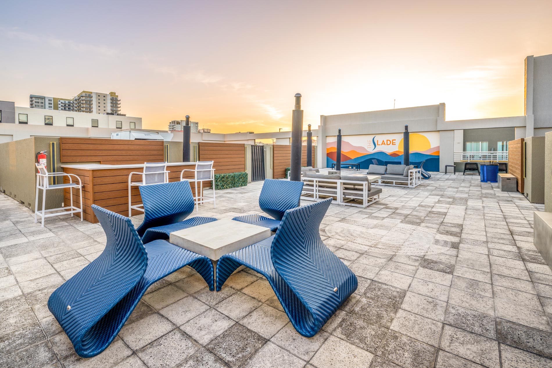 The Slade sky deck