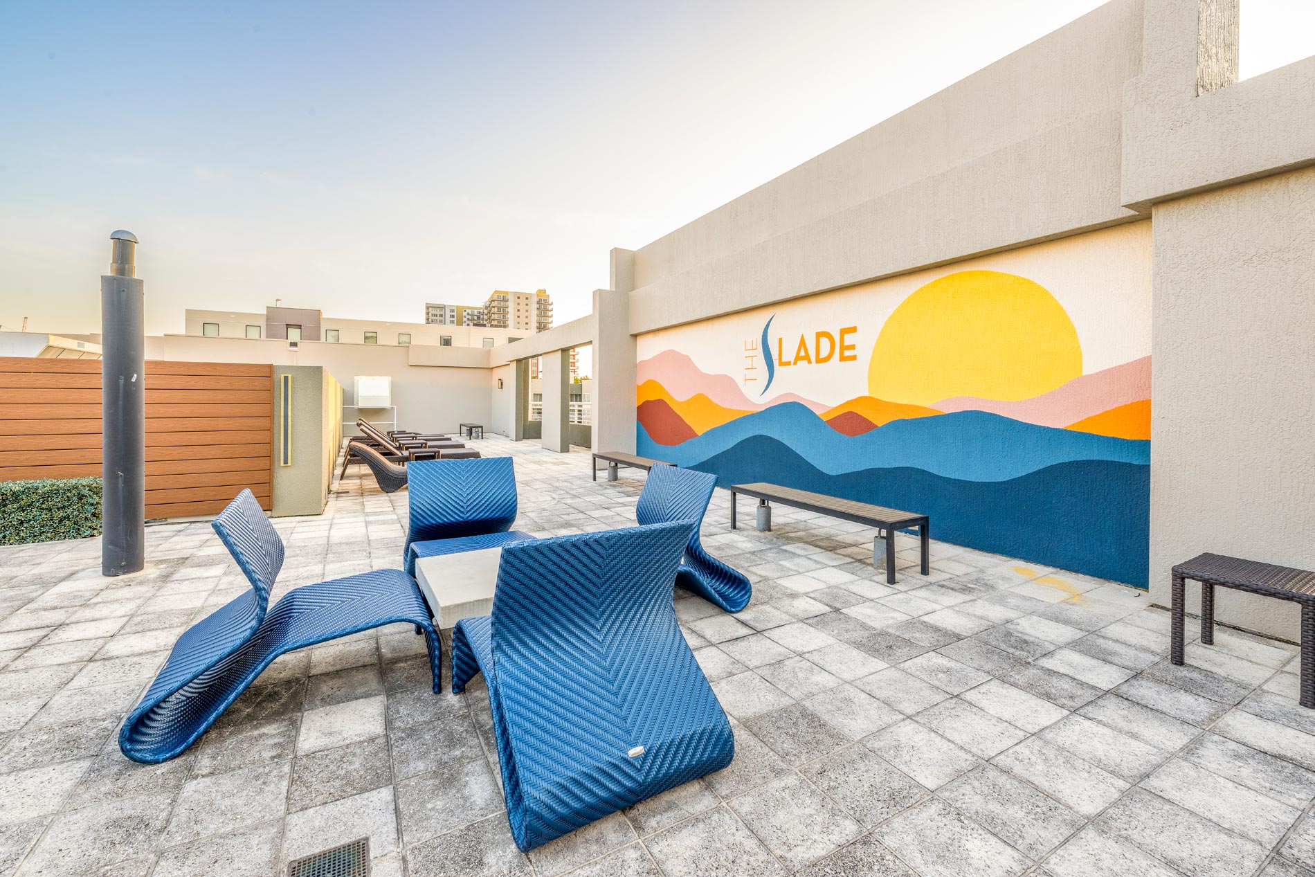 The Slade sky deck