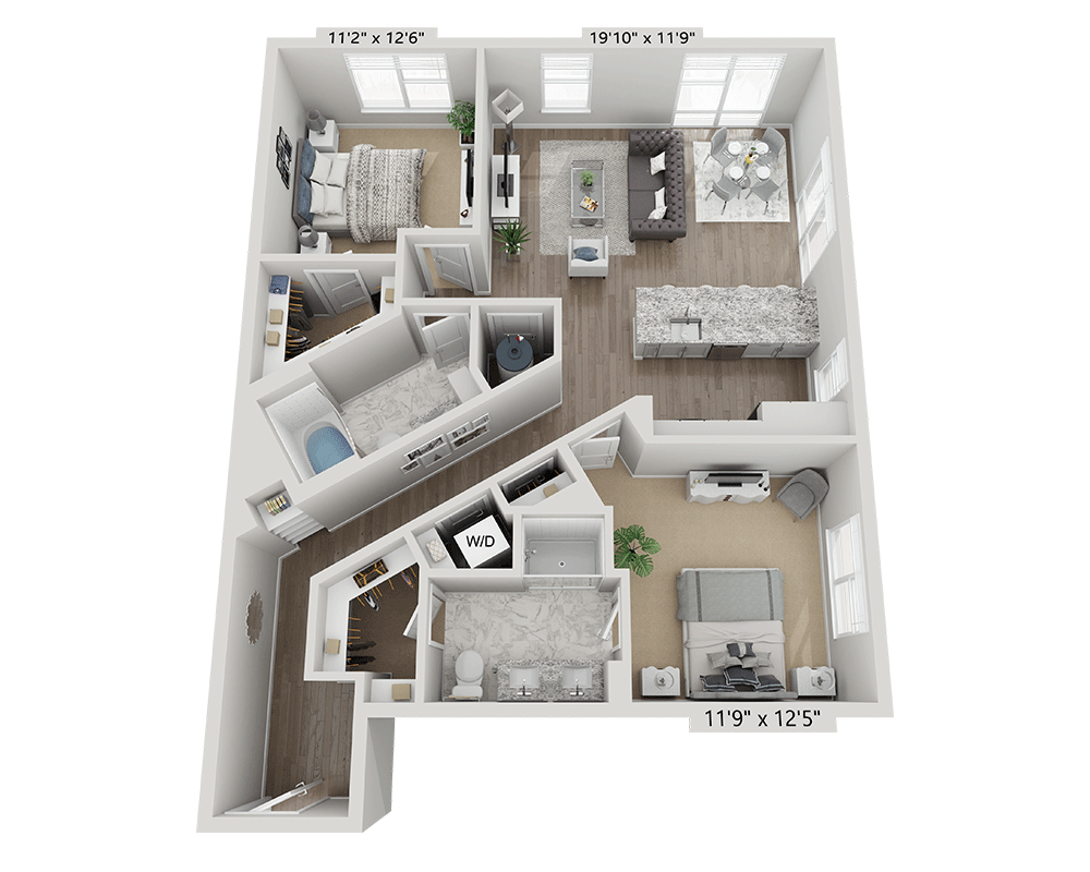 Two Bedroom B2C