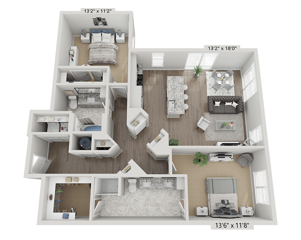 Two Bedroom B2L