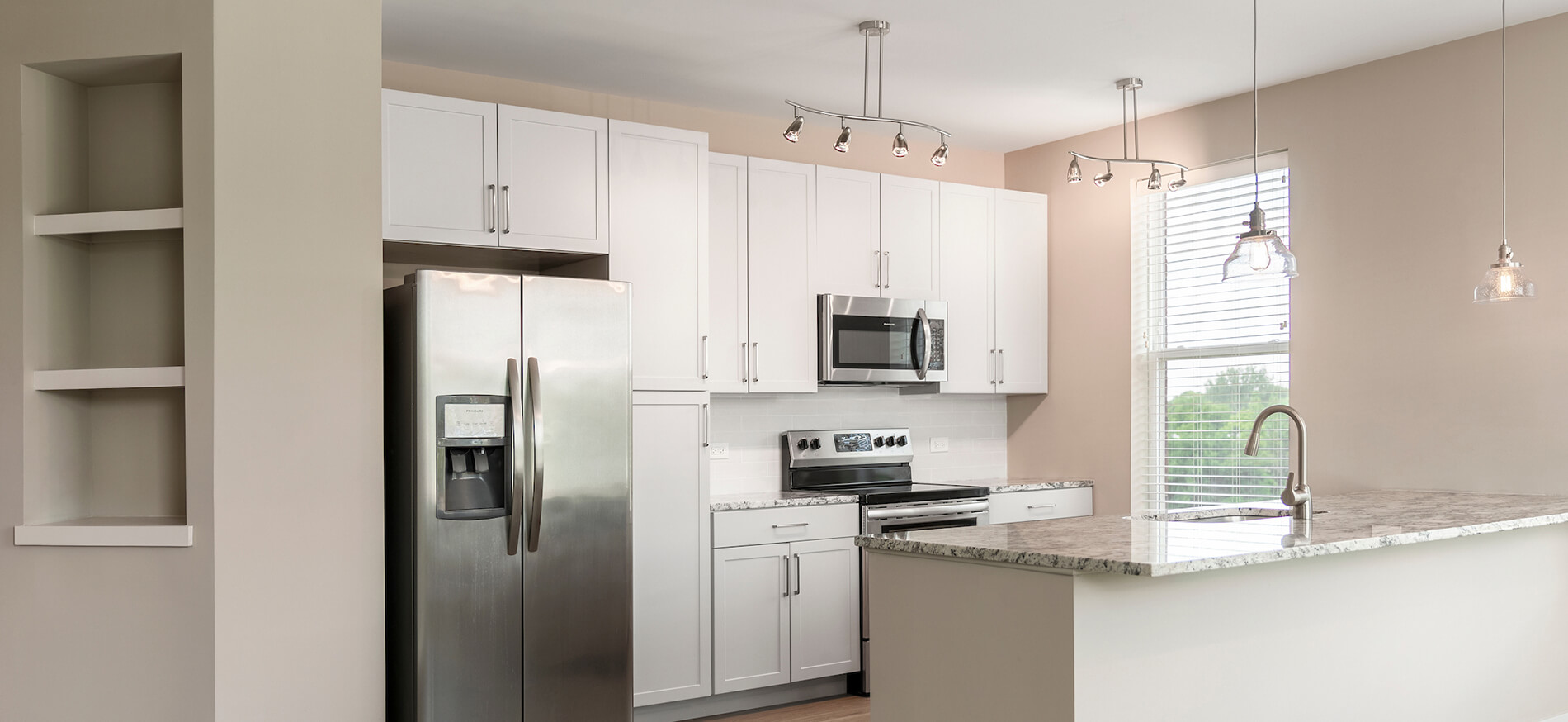 The Smith apartment kitchen