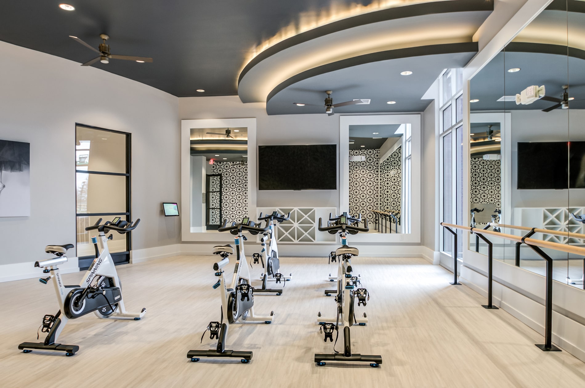 Spin studio at The Smith