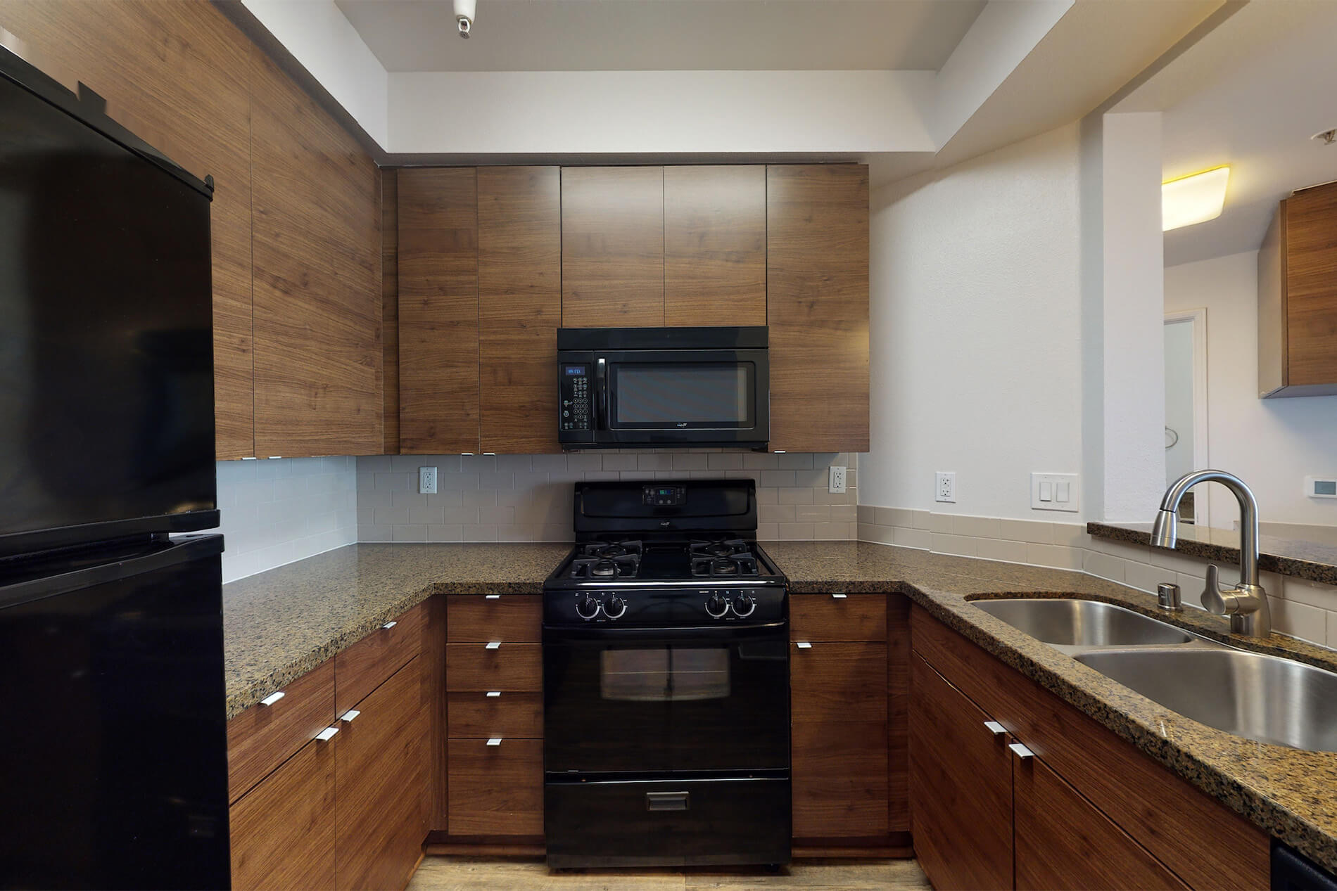 Westerly on lincoln espresso cabinets in kitchen