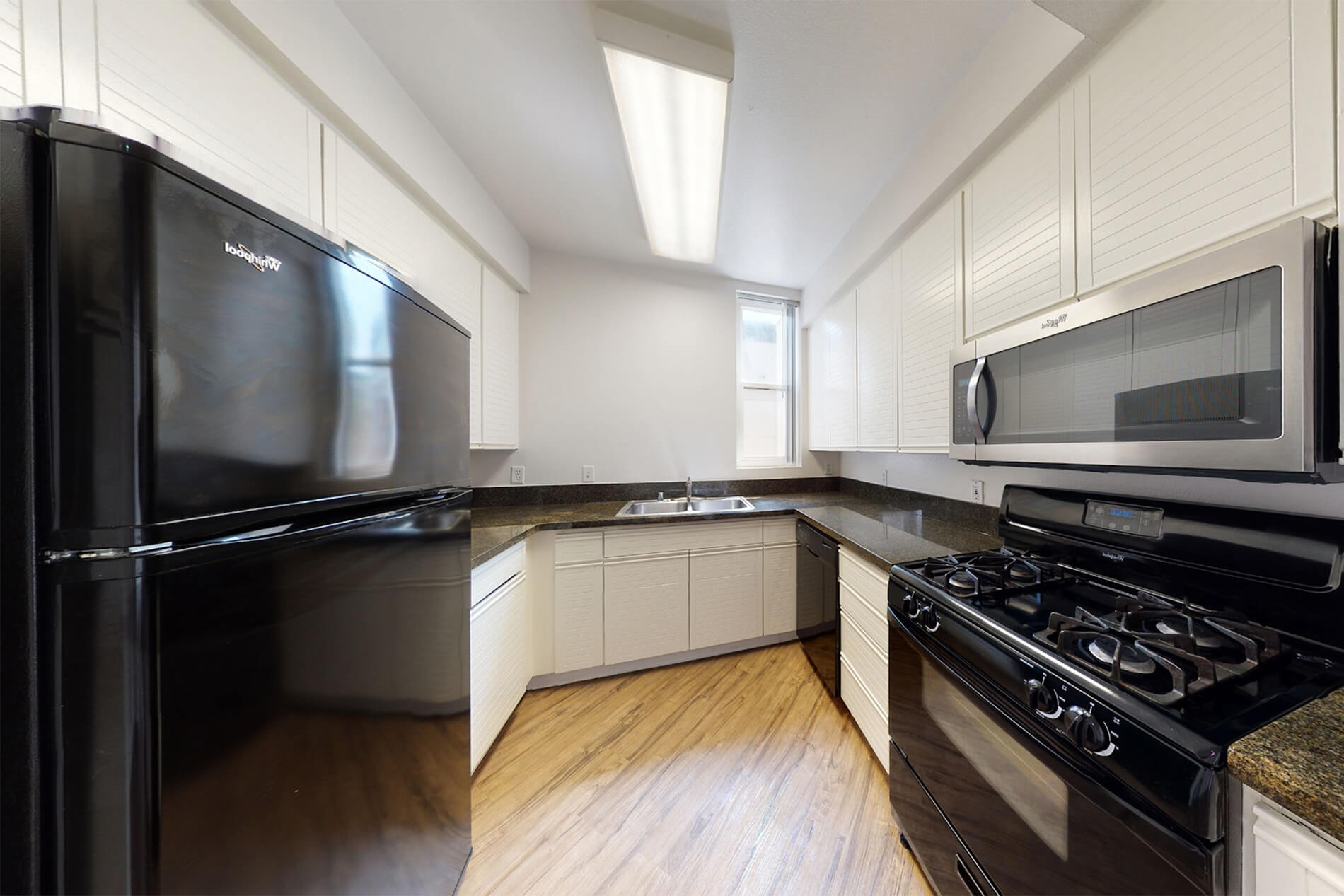 Westerly on lincoln white cabinets in kitchen