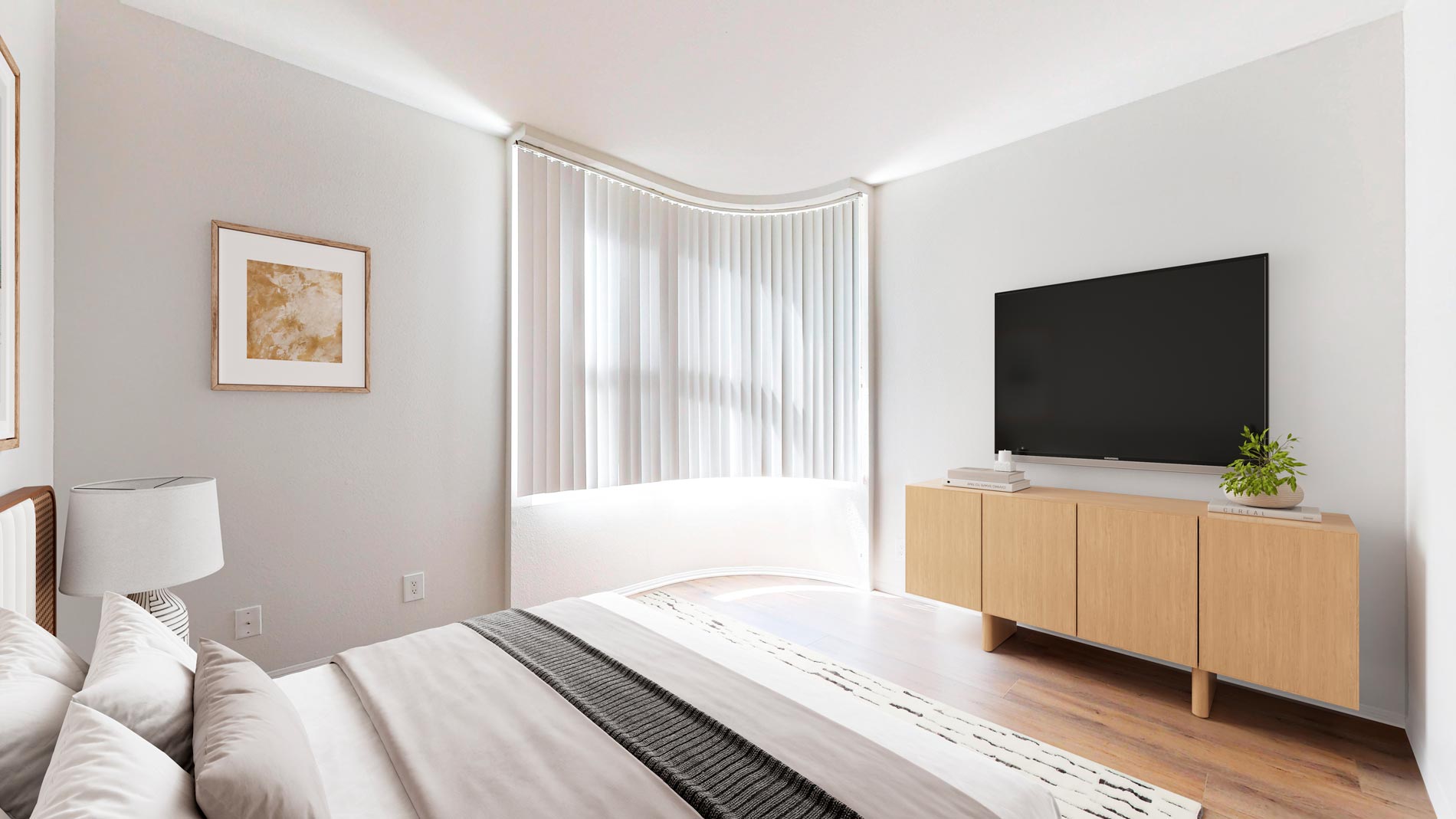 The Westerly Staged Bedroom