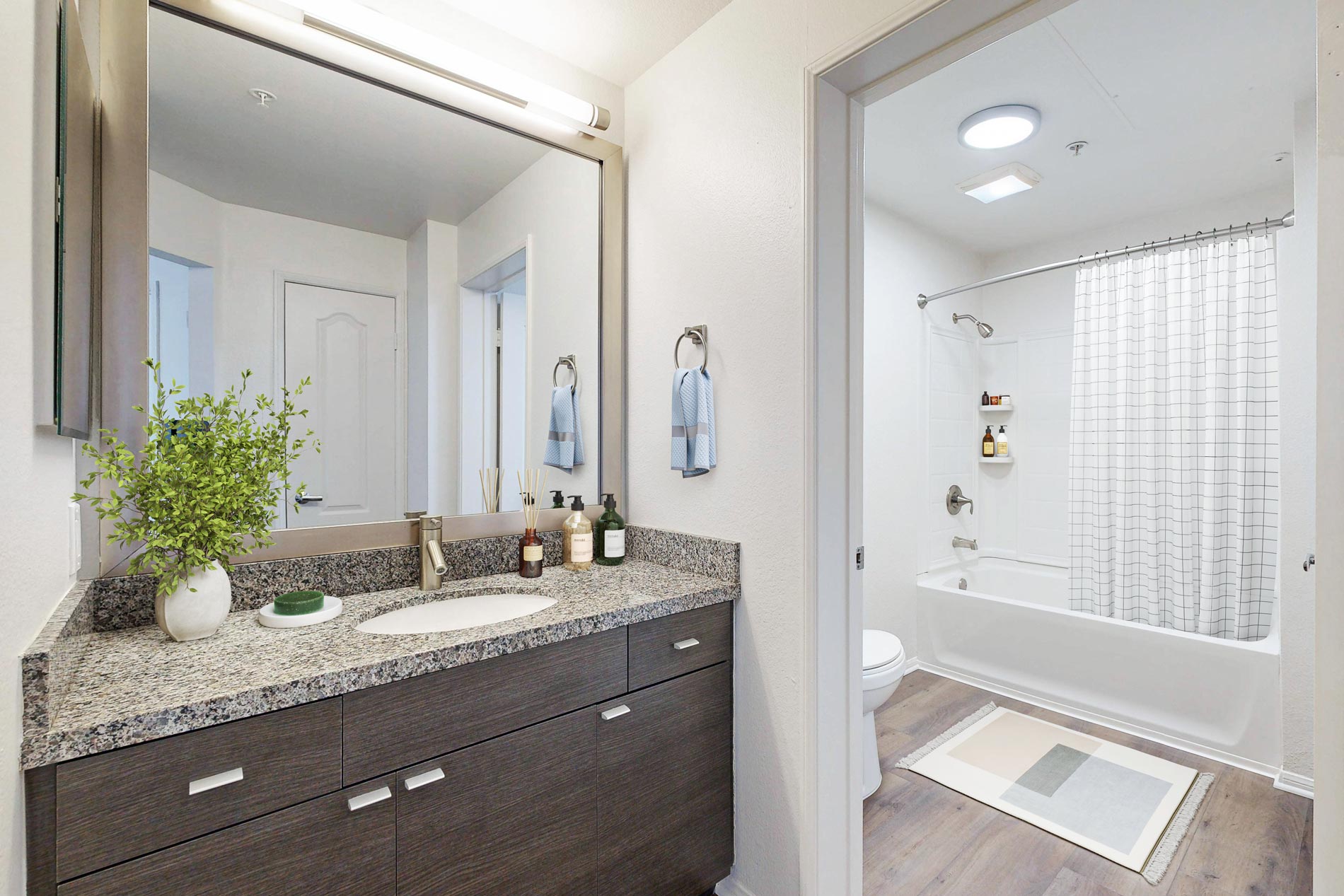 The Westerly Staged Bathroom