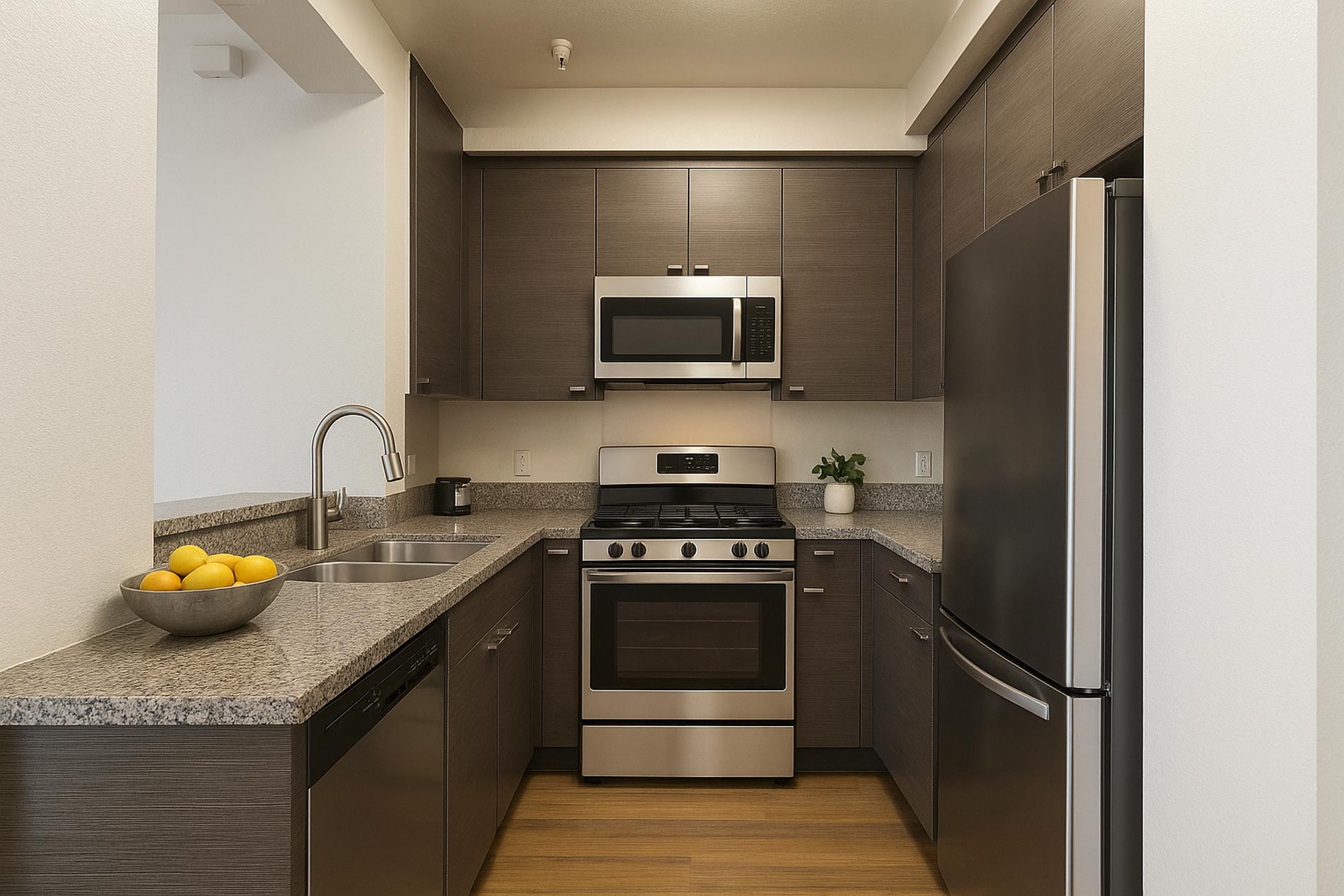 The Westerly Staged kitchen