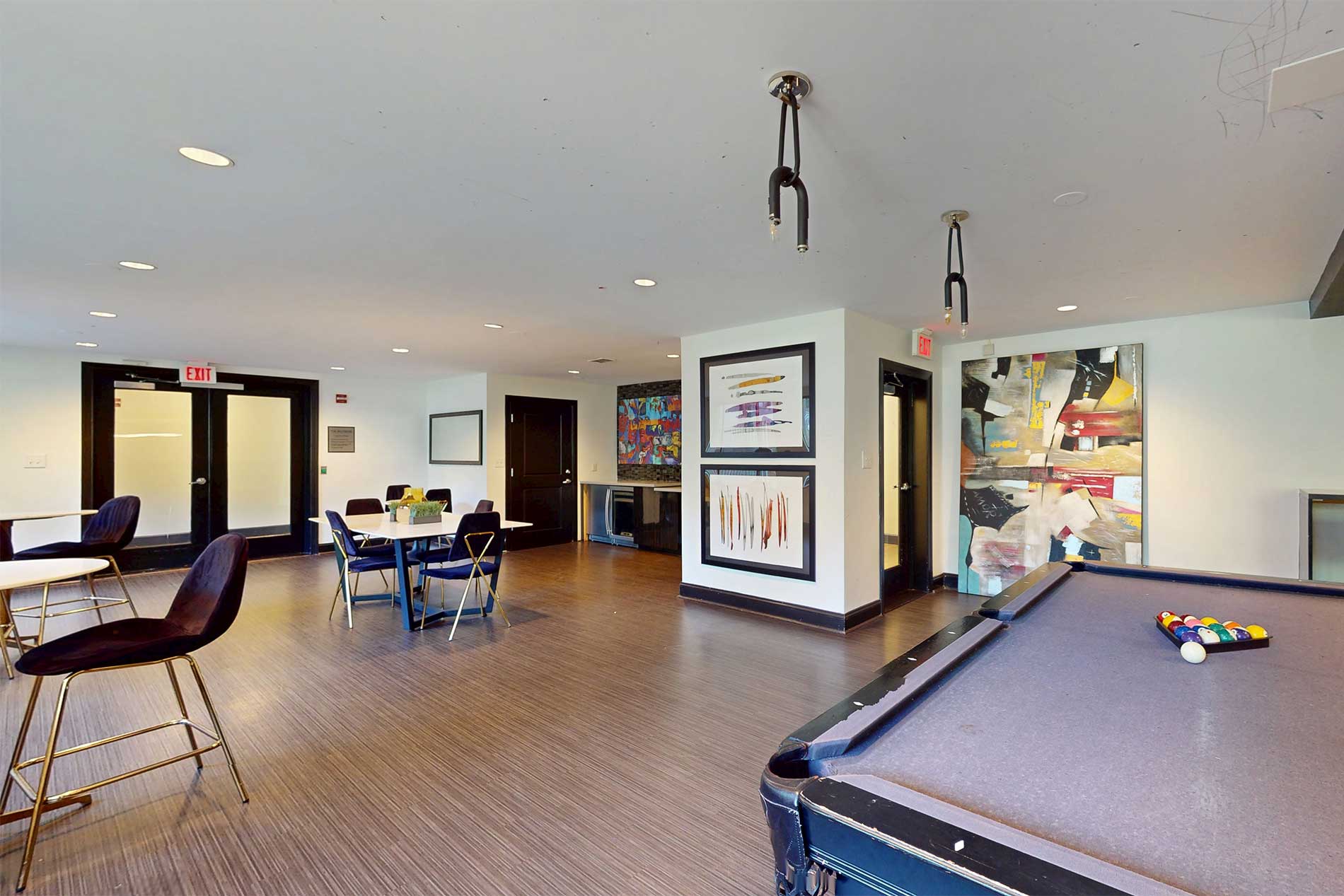 The Whitmore community clubroom