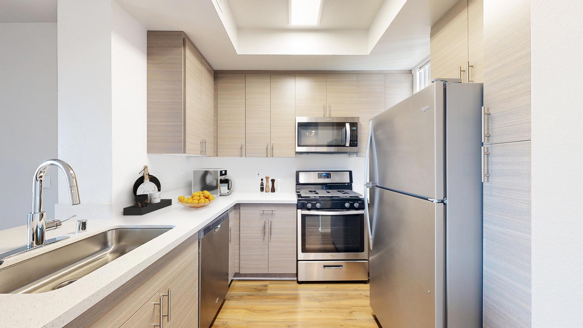 Tierra Del Rey staged kitchen