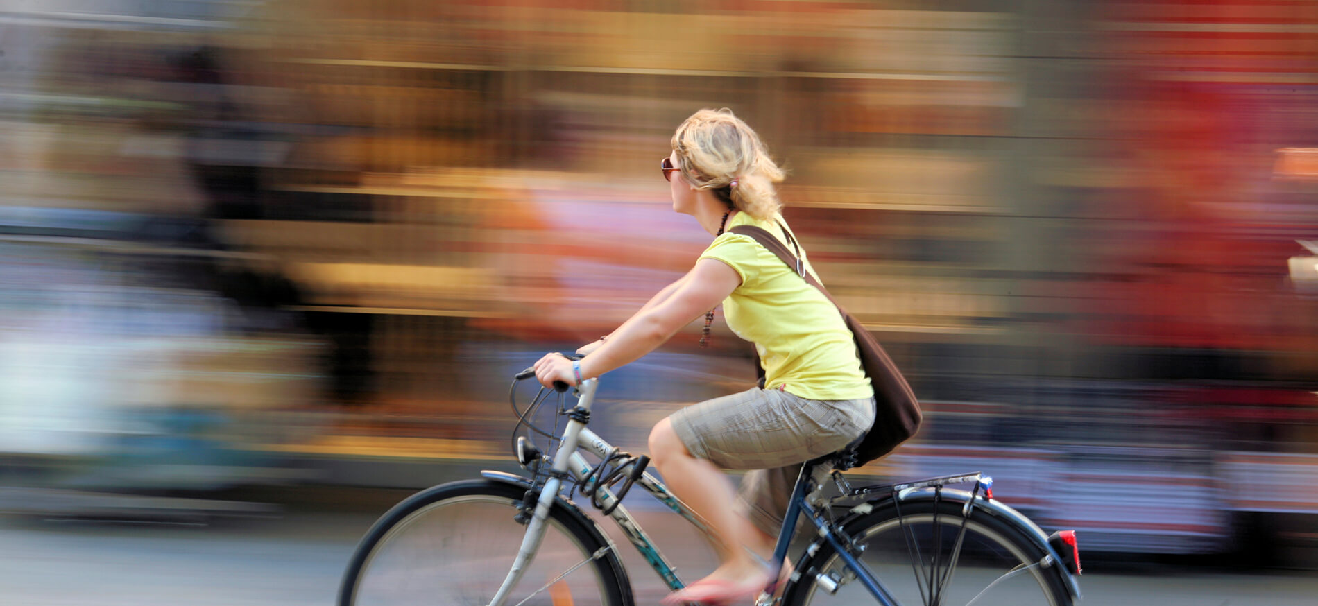 Lifestyle Biking Woman City 
