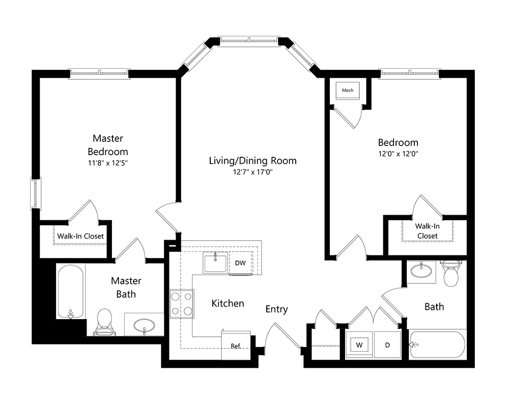 Two Bedroom B2A