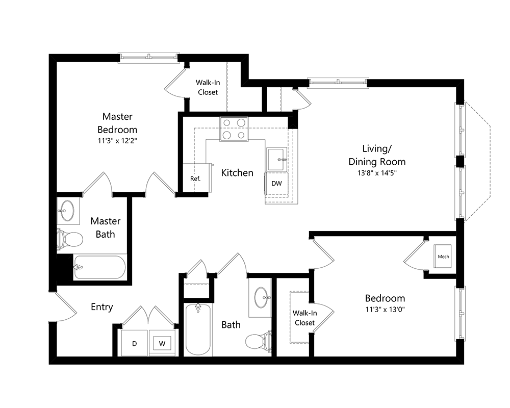 Two Bedroom B2C