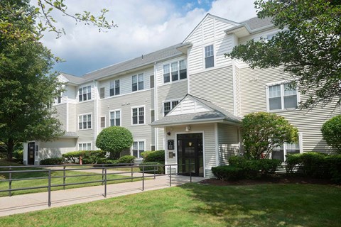 building exterior of Union Place apartments located in the Franklin neighborhood of Boston