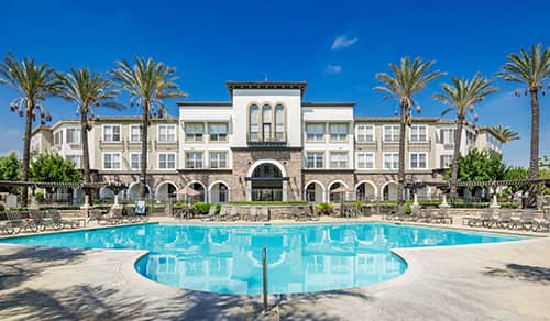 Verano at Rancho Cucamonga Town Square pool