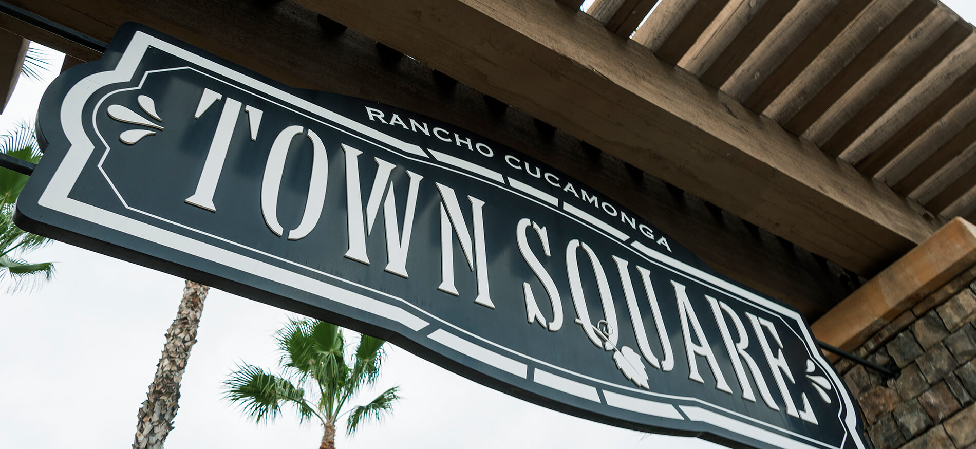 Ranch Cucamonga Town Square Sign
