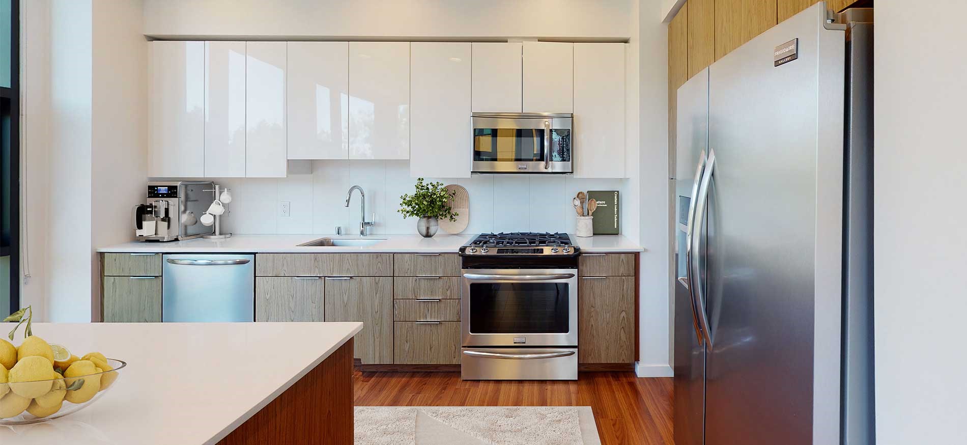 Verve apartment kitchen