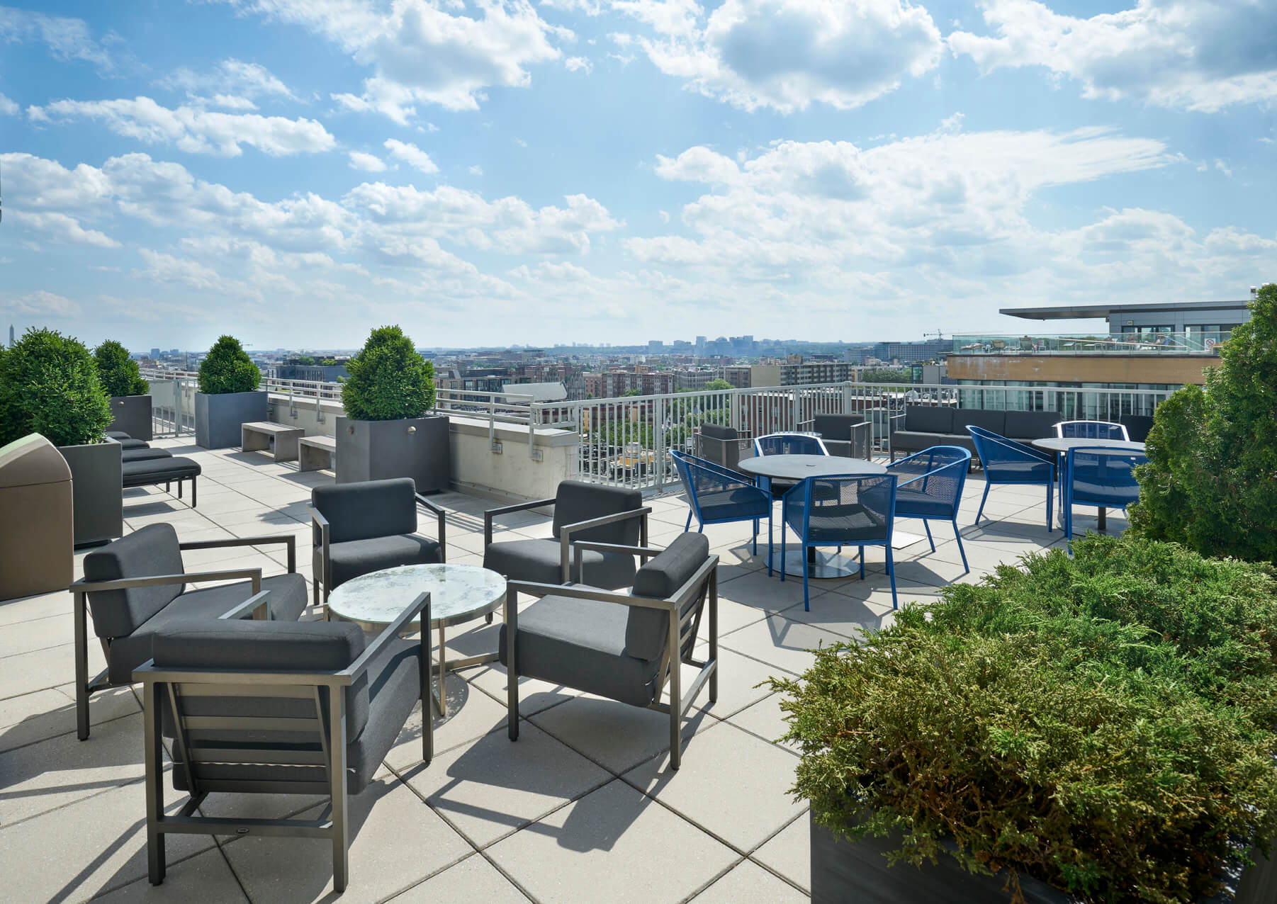 View 14 rooftop deck