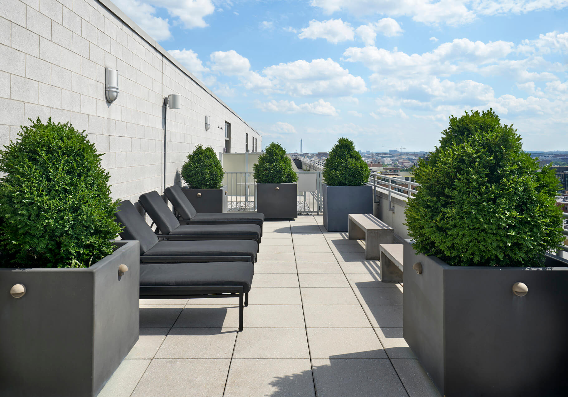 View 14 rooftop deck