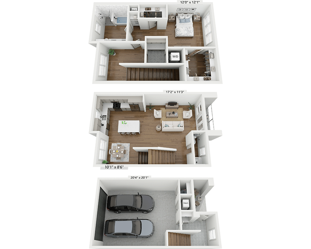 One Bedroom A1.5