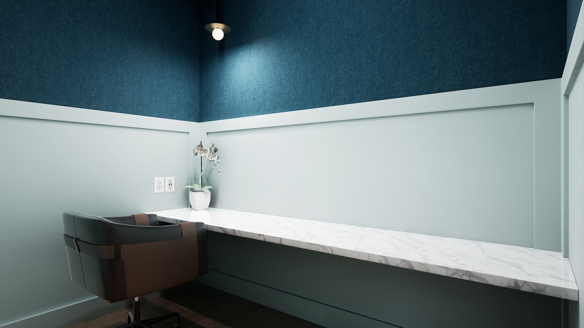 Villas At Fiori Rendering Clubhouse Study Room