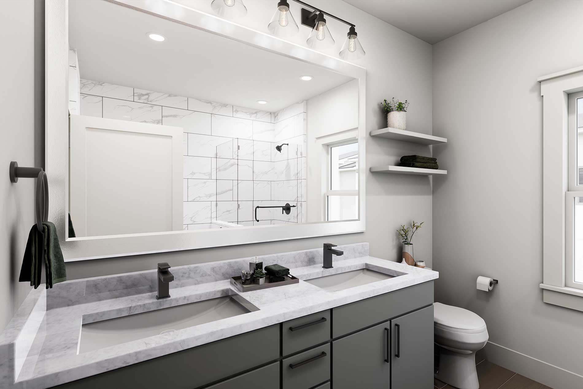 Villas At Fiori Rendering unit bathroom sink