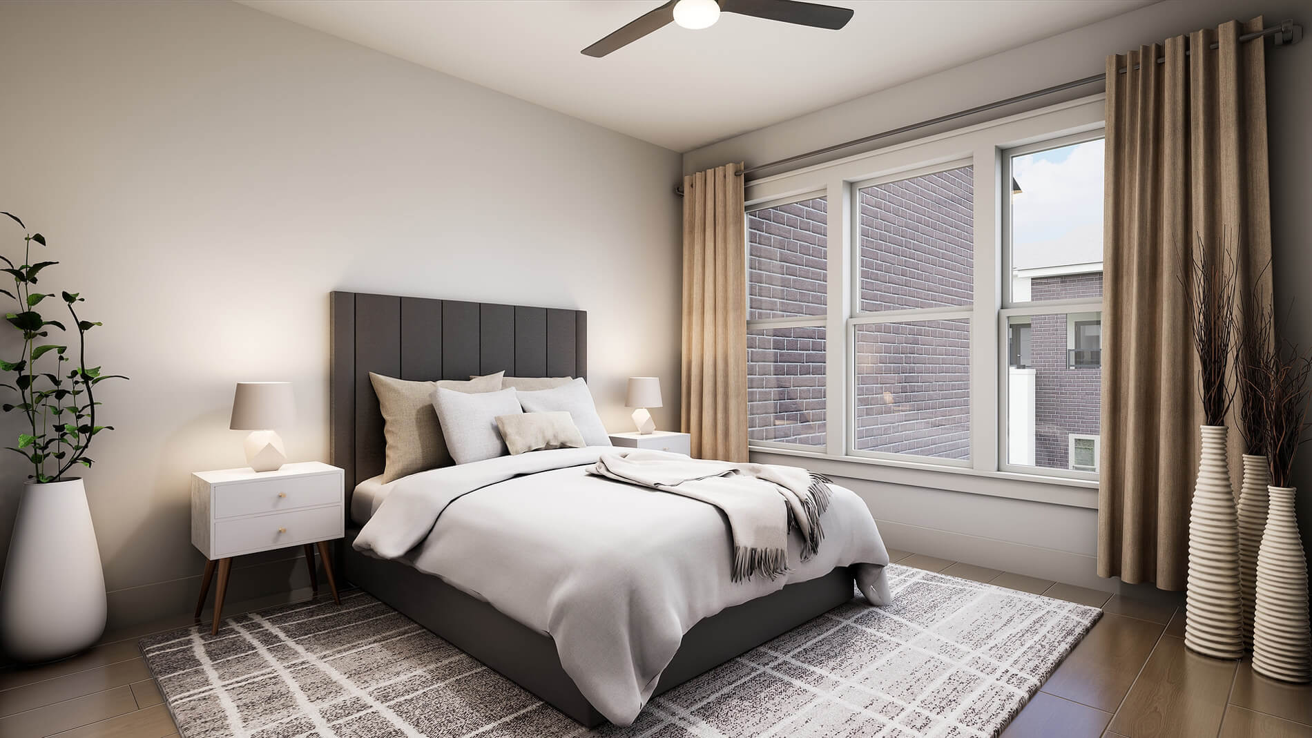 Villas At Fiori Rendering unit bedroom