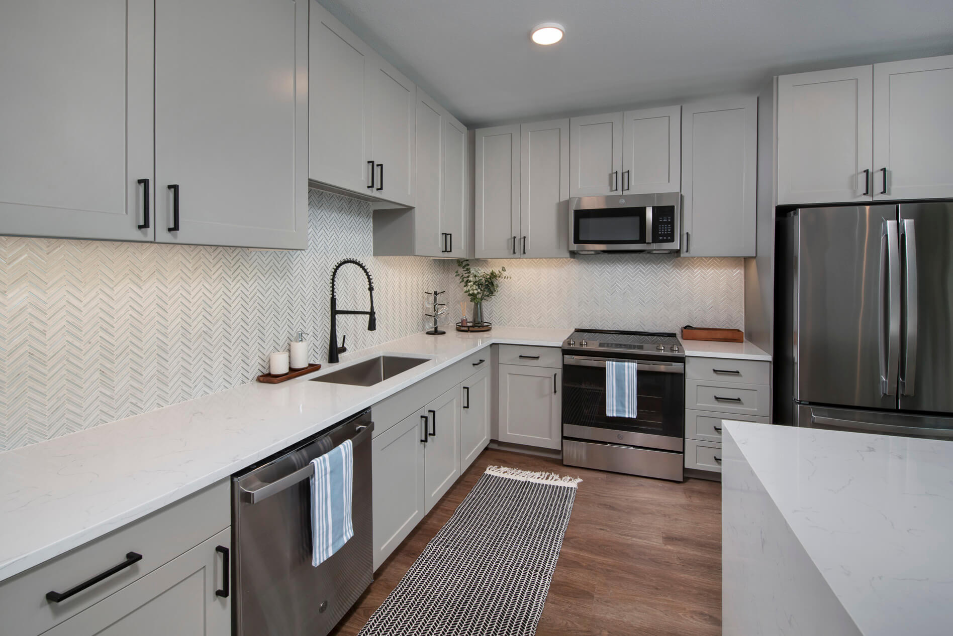Villas at Fiori model kitchen