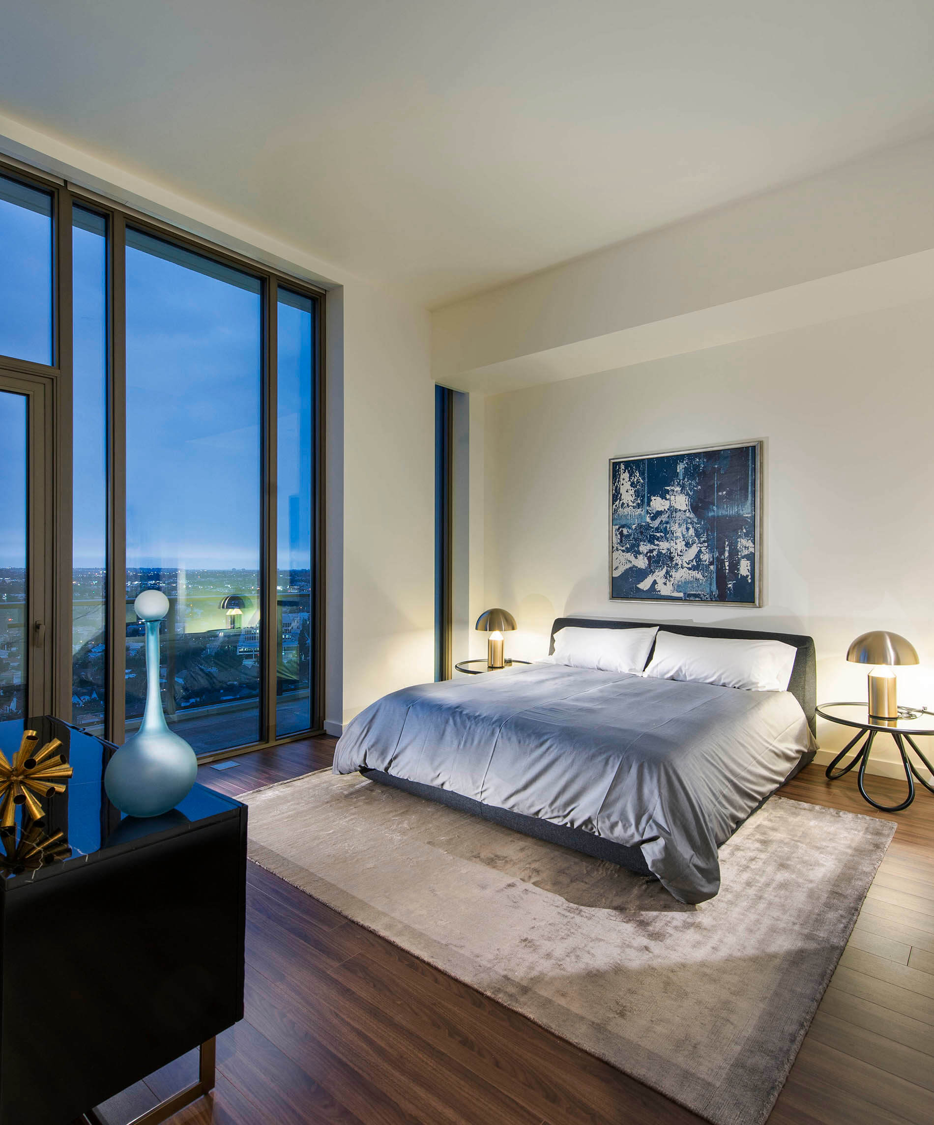 Vision on Wilshire Penthouse Bedroom