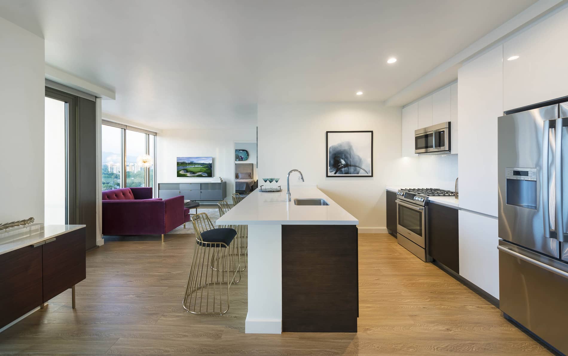 Vision on Wilshire Kitchen