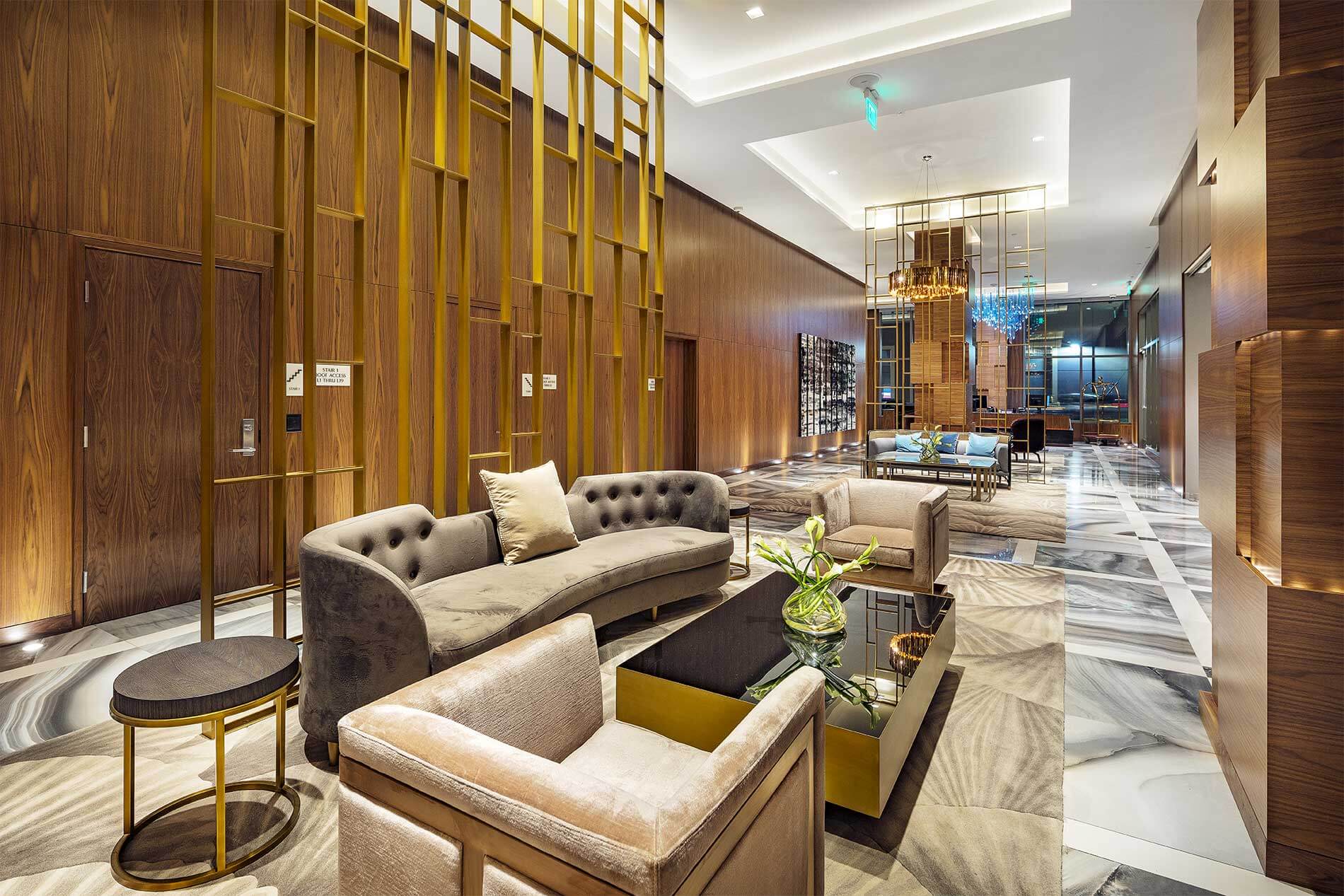 Vision on Wilshire community lobby