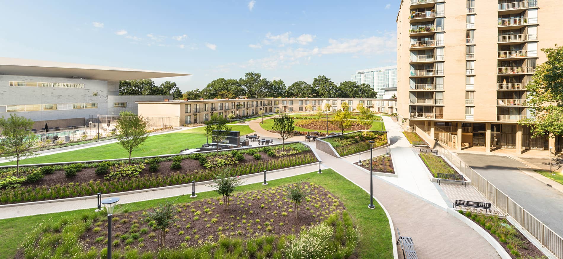 Waterside Towers Landscape