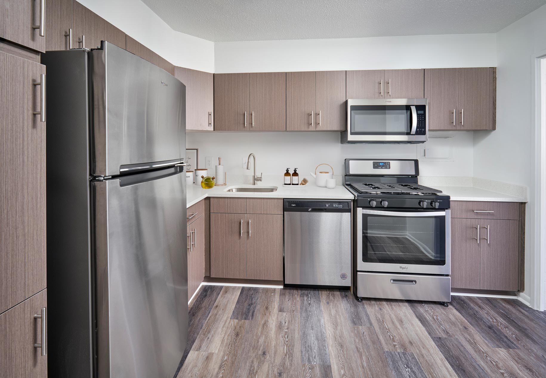 Waterside Towers Staged kitchen