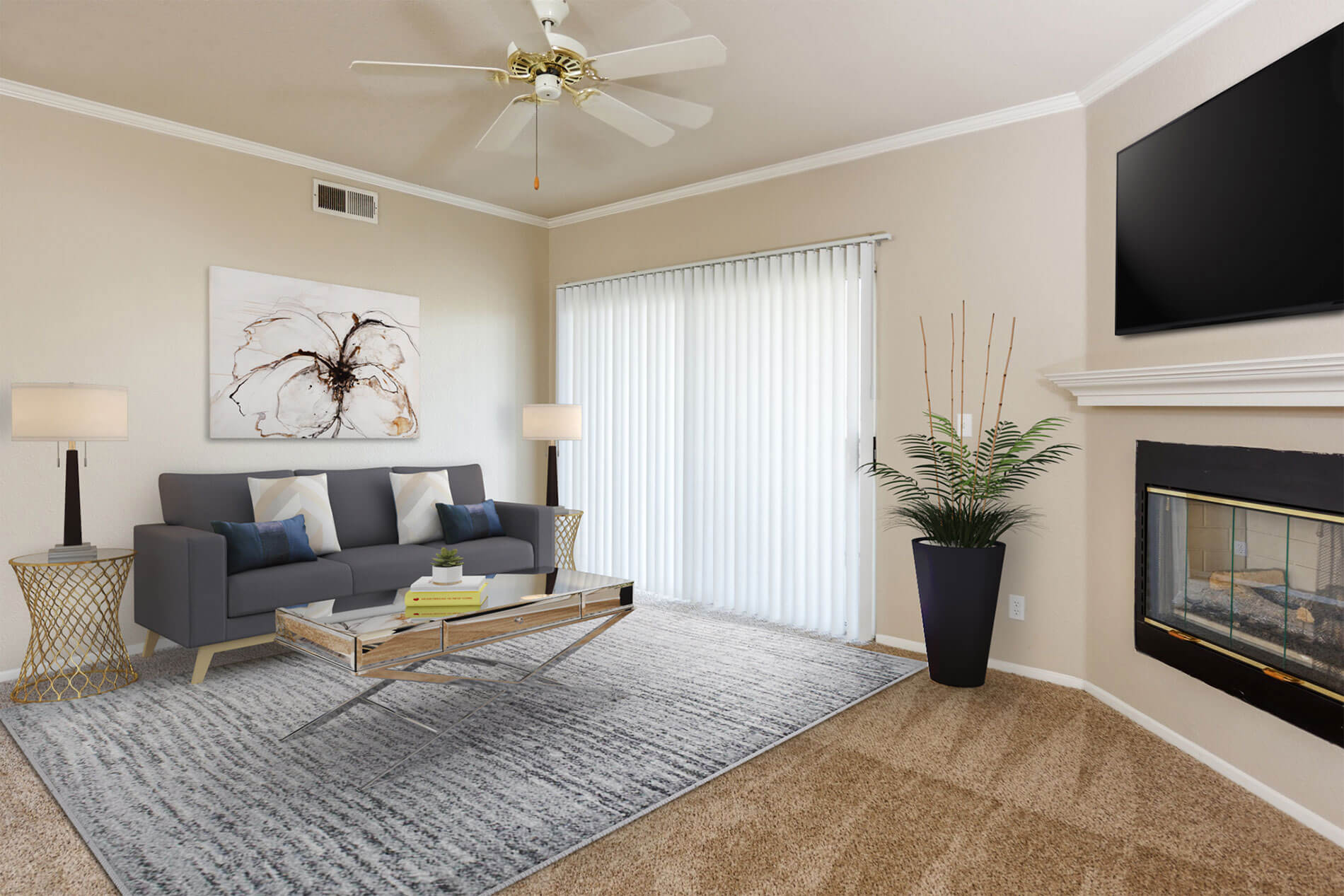 Windemere interior living room