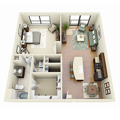 A1A Floor Plan