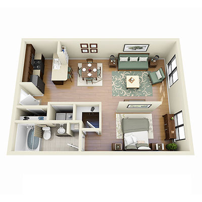 E1A Floor Plan