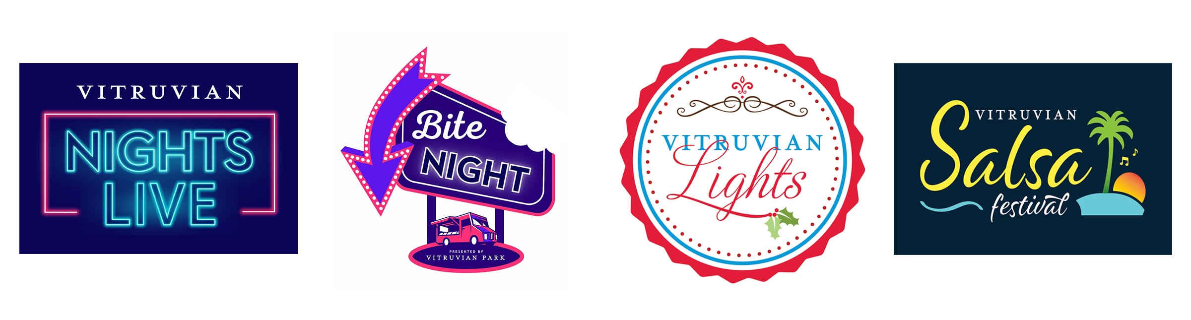Vitruvian Park Events - Vitruvian Nights Live, Vitruvian Park Bite Night, Vitruvian Lights, Vitruvian Salsa Festival
