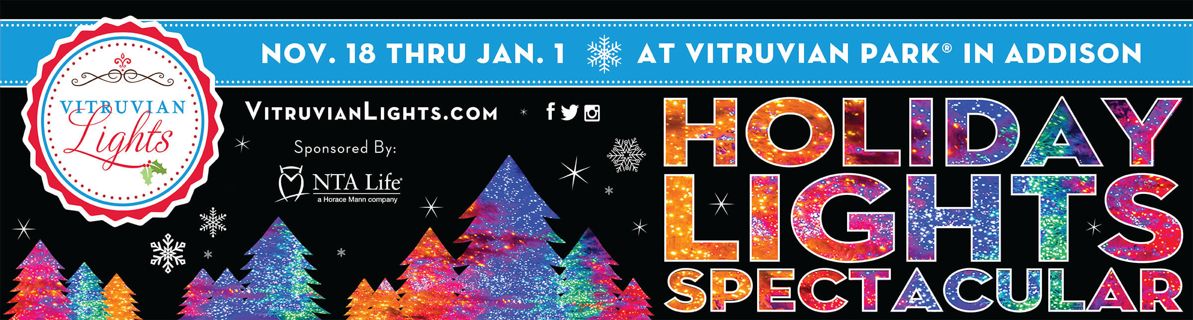 Vitruvian Lights - Vitruvian Park Holiday Lights Spectacular Nov 18 - Jan 1