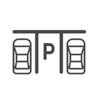 parking icon grey