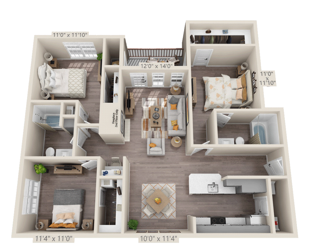 Plan C2 floor plan