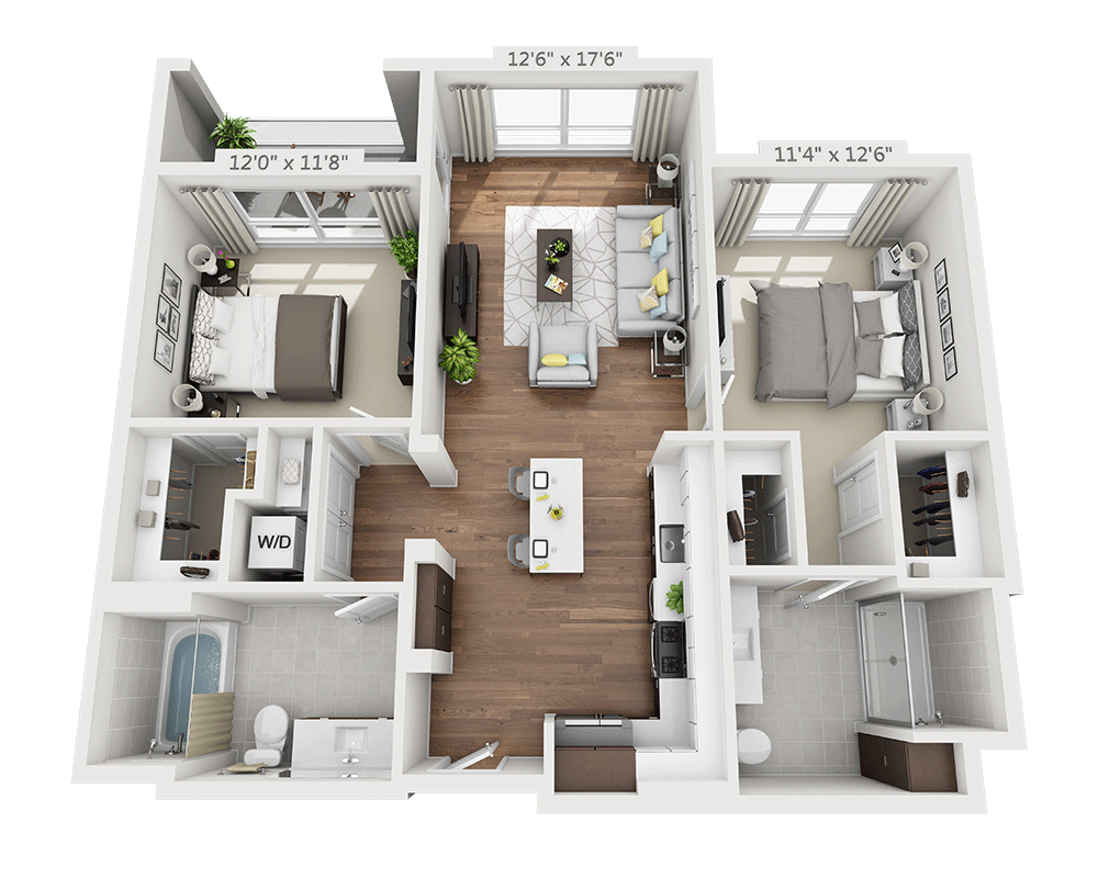 B2B floor plan
