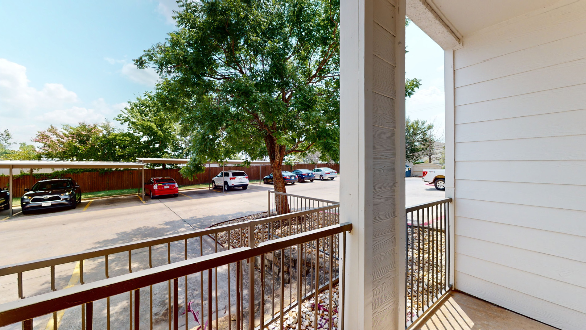 Parking at Lakeline Villas