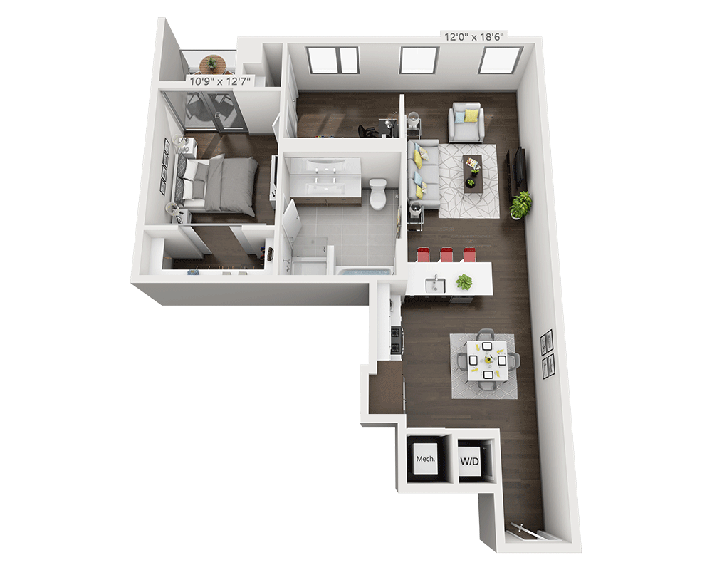 A1G floor plan