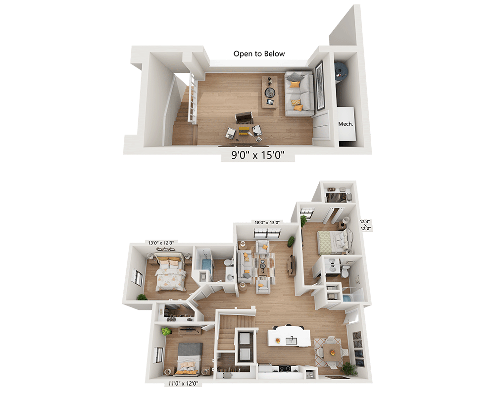 McDouglas floor plan