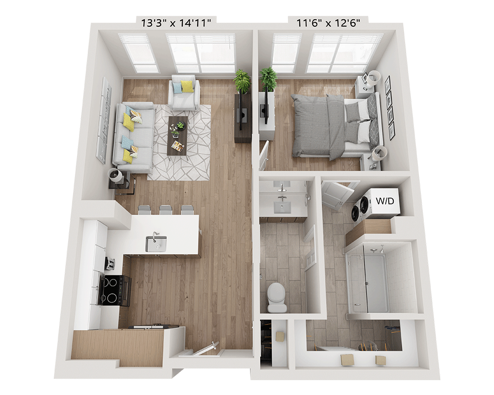 A1BB floor plan