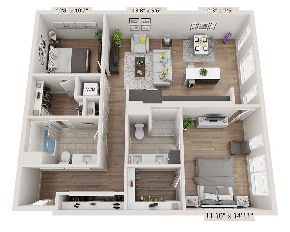 B2BB floor plan